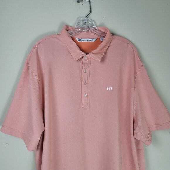 Travis Matthew Short Sleeve Golf Polo Shirt Size 2XL - Picture 4 of 10
